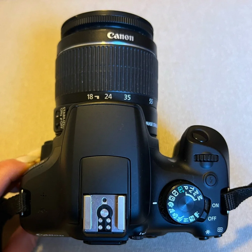 Canon EOS Rebel T6 DSLR Camera with 18-55mm and 75-300mm and Accessories